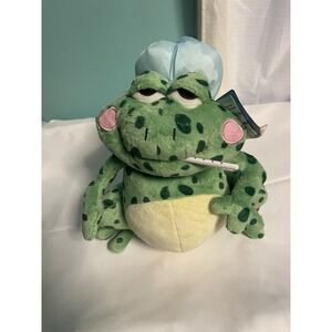 Cuddle Barn Fever Frog Singing Plush 12" Toy For Kids 18M+ Tag On Works Great!